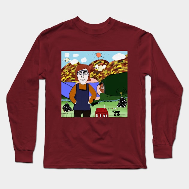 Toast of the Town Long Sleeve T-Shirt by FrenchToast